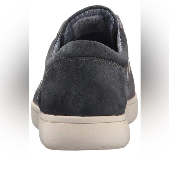 Rockport Men's Colle Tie Leather Cushion Sneaker Deep Gray 7.5 Wide NEW - Picture 4 of 9